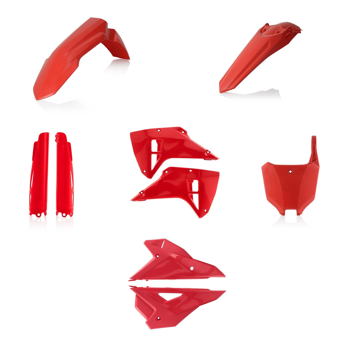 ACERBIS Full Hon Red Offroad Motorcycle Plastic Body Kit for 2020-2023 Models