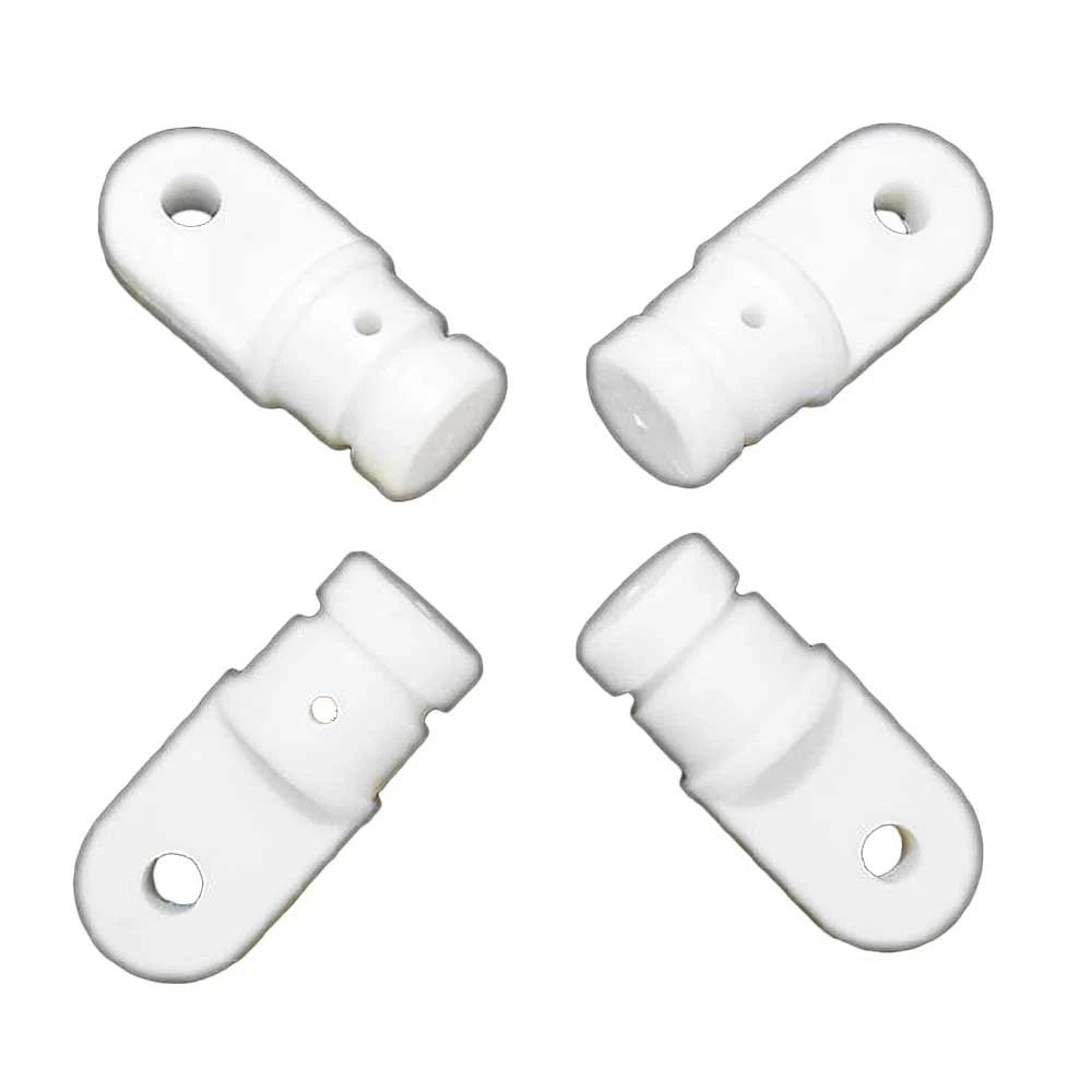 Boat Bimini End Eye Mounts - Top Fitting 2 X 3/4 Inch (set of 4)