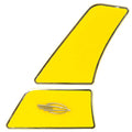Chaparral Boat Raised Tower Decal 14.00703 - Xtreme Yellow (port)