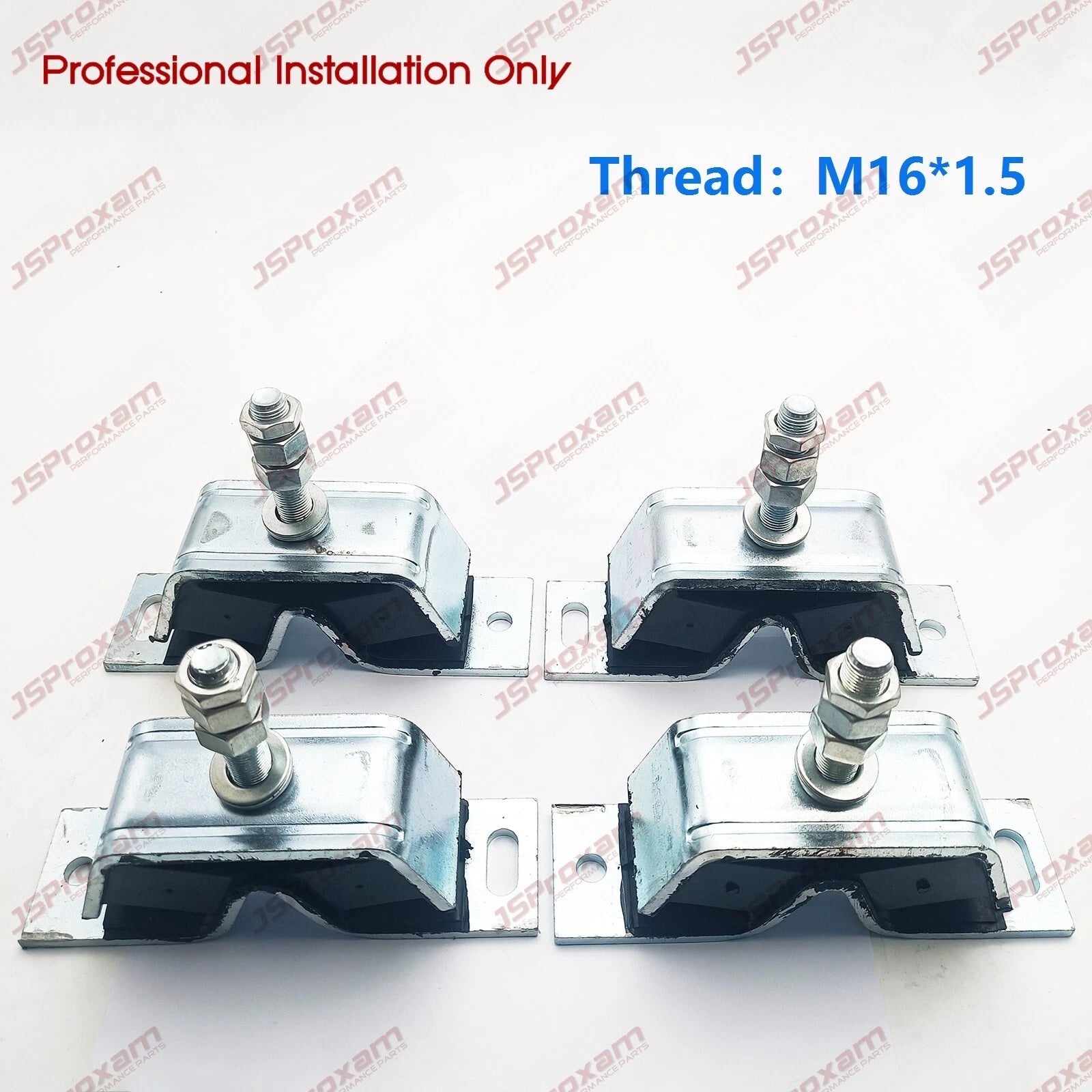 M16*1.5 4x Marine Engine Mount Set FitYanmar 2GM-2YM-3GM-3Y M 100 128270-08341