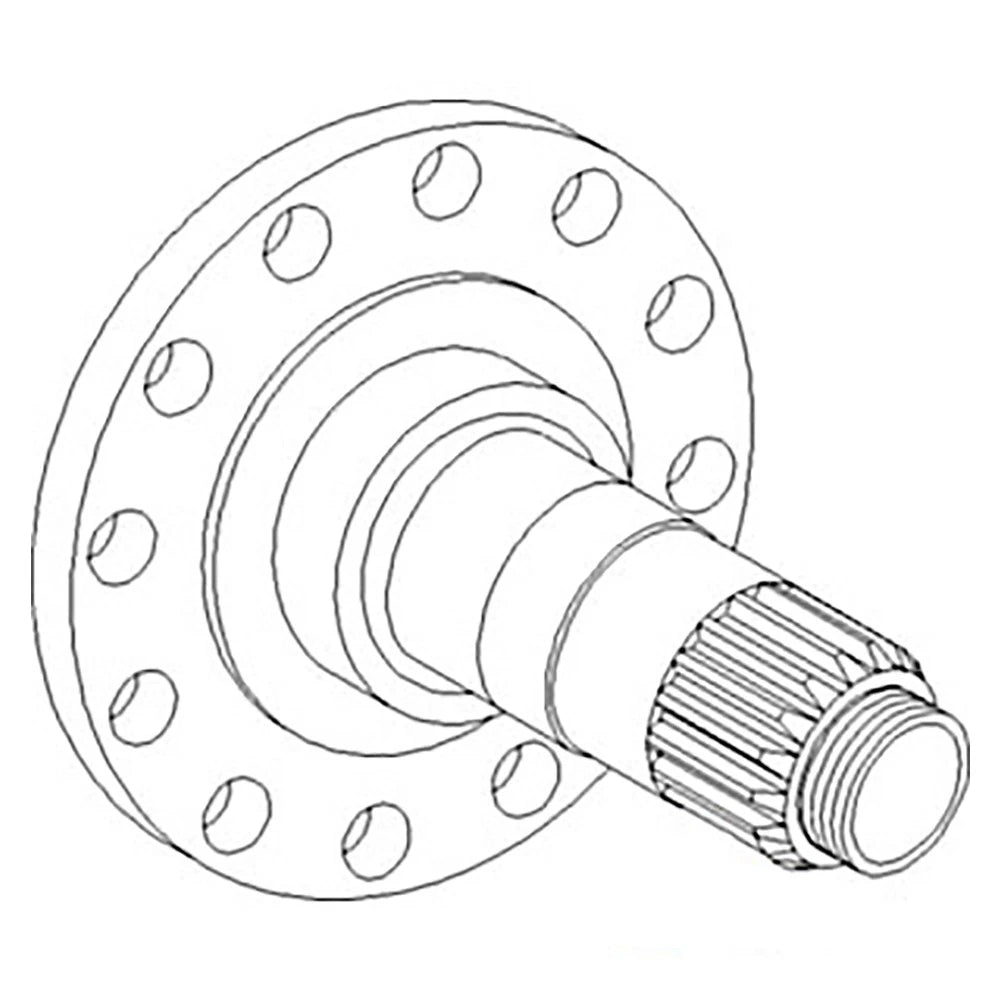 S.7838 Axle, Front, S-Al33349 Fits Ford/ Holland
