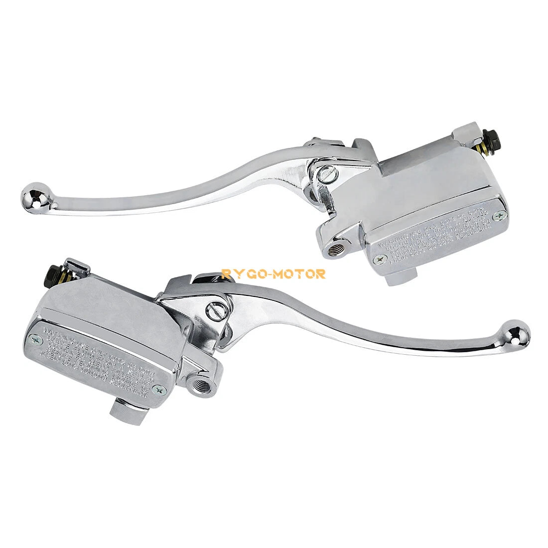 1" Motorcycle Handlebar Hydraulic Control Brake Master Cylinder & Clutch Lever