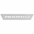 Moomba Boat Logo Emblem Plate SUP-121 - Brushed Aluminum