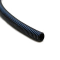 Boat Split Wire Loom - 3/8 Inch ID Black Plastic (20 FT)