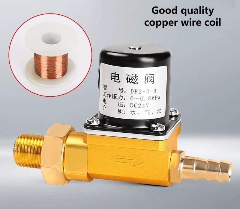Brass Welding Machine Solenoid Valve for Carbon Dioxide and for Argon Gas