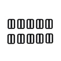 Boat Pull Through Strap Fastener - 1 1/4 Inch (set of 10)