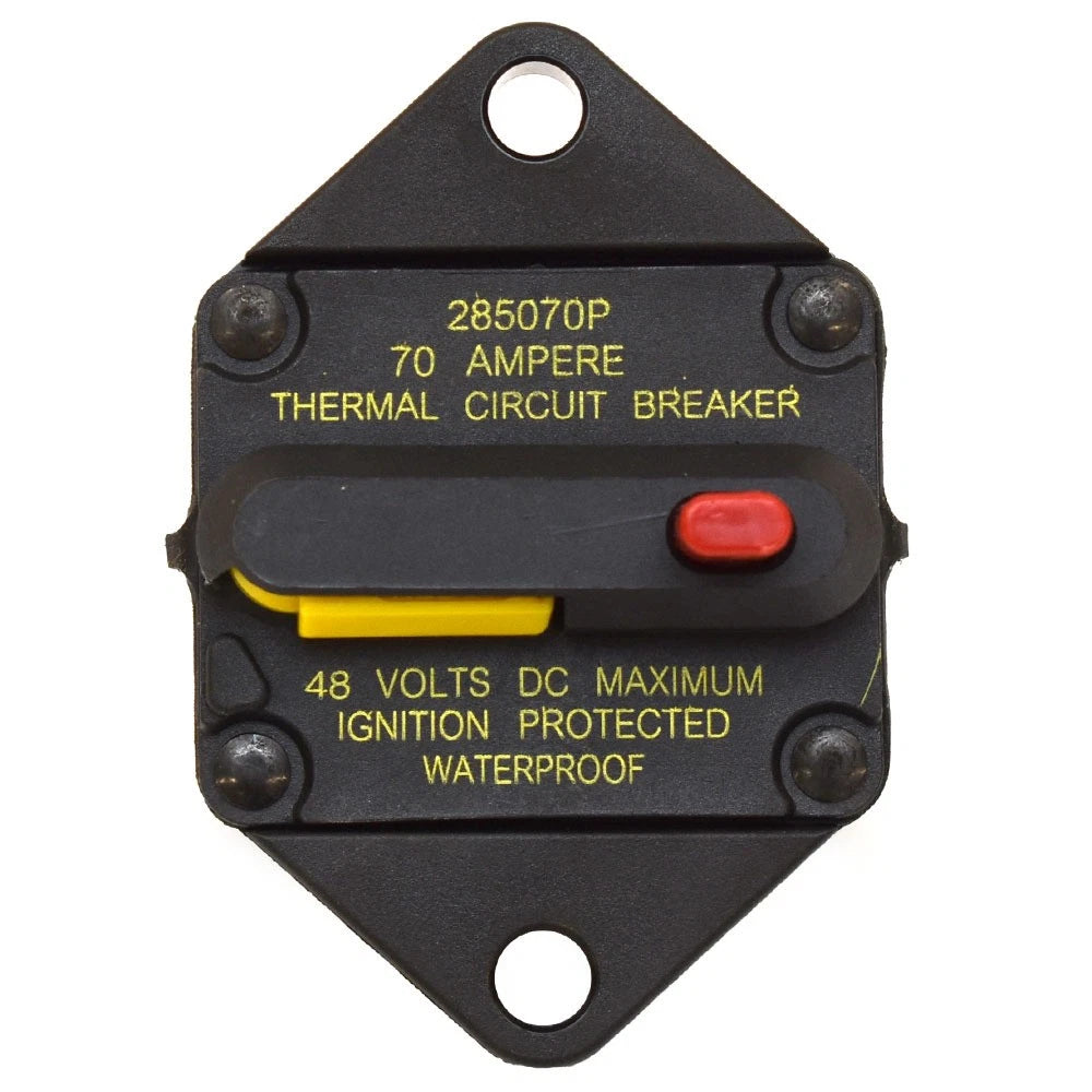 Bussmann Boat 285 Series Panel Mount Breaker 7085 - 70A 48V