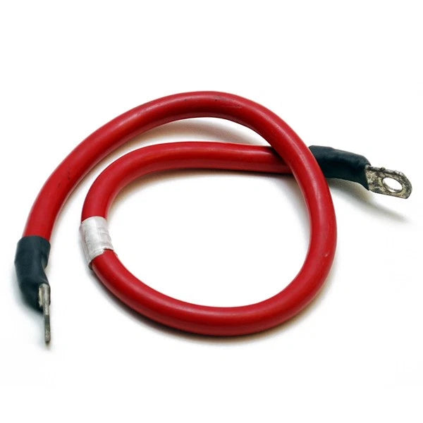 Boat Red Battery Cable - 22 Inch 2 AWG Marine Wire
