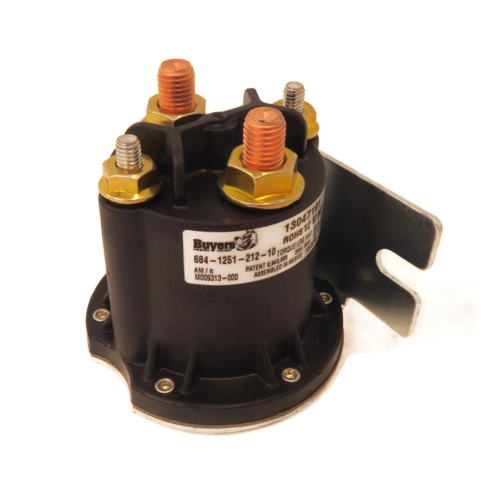 Buyers Products 12V Solenoid, Intermittent Duty, for Boss RT3 Standard Poly Plow