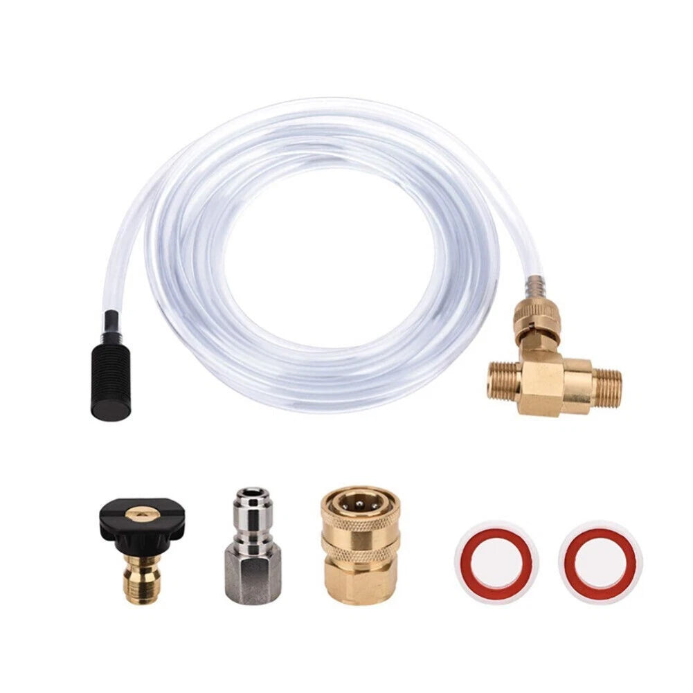 Soap Nozzle Garden Adjustable Pressure Washer Snap Coupler