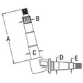 A57443 Left Hand - Right Hand Spindle Fits Case Tractor 930 1030