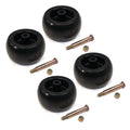 (pack of 4) Deck Wheels for John Deere AM116299, M84690 & Case 25139 Heavy Duty