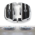 LED Light Footboard Floorboard Cover for Harley Touring Road King Dyna Smoke
