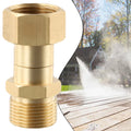 M22 Thread High Pressure Washer Swivel Joint Connector Adapter Hose Fitting Part