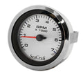 Beede Boat Tachometer Gauge 947012 - SeaCraft 3 1/4 Inch Silver