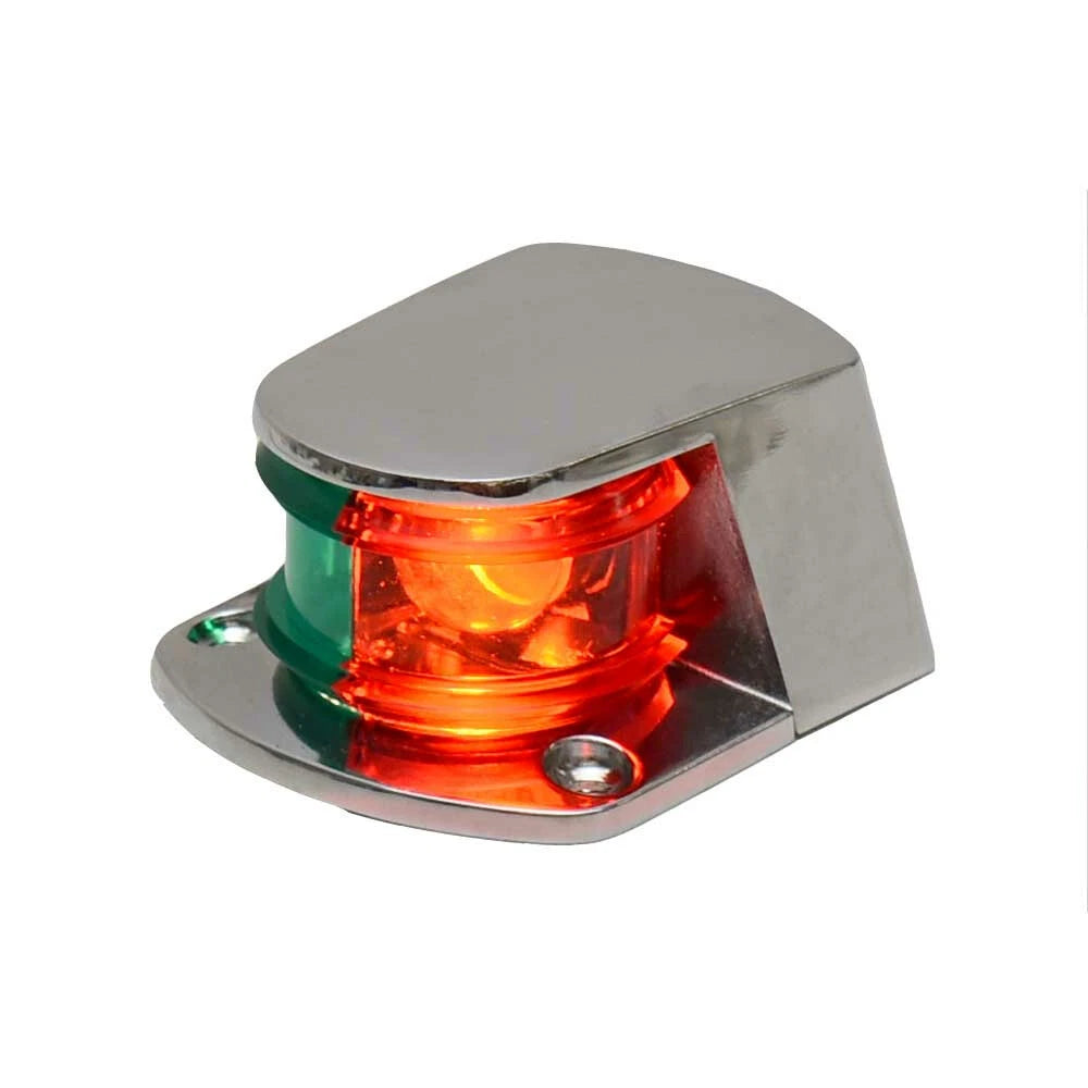 Valmar Boat Bi-Color Bow Light 550-23872 - Chrome Plated Zamak