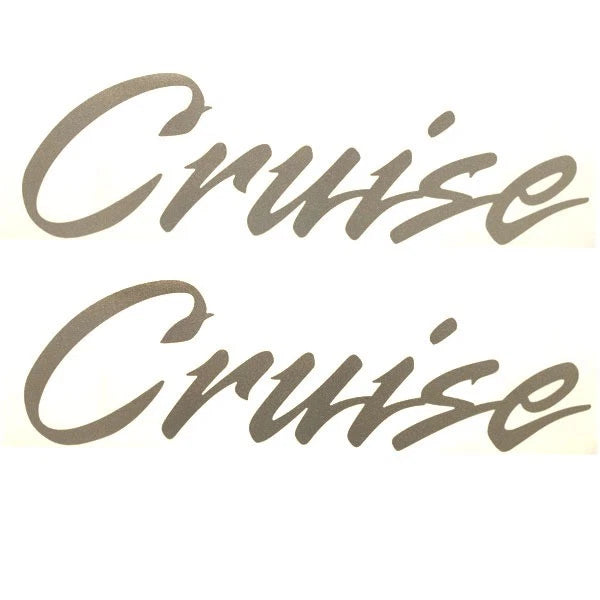 Premier Boat Decals 30000353 - Cruise Champagne 9 1/4 Inch (pair)