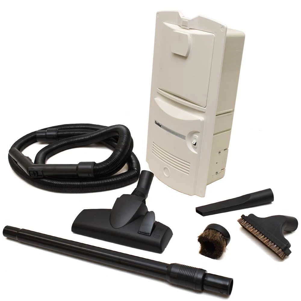 InterVac Boat Central Vacuum F-220 - 220V with Accessory Kit Off White
