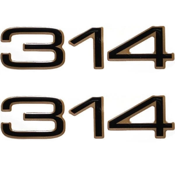 Mako Boat Emblem Decal Sticker - 314 (pair)