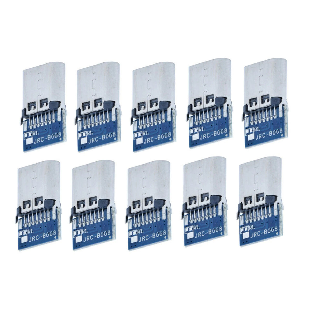 10Pcs USB Type-C 14 Pin Connector Breakout P-CB Board Female Socket Type-C 2.0 K