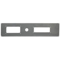 Regal Boat Blank Helm Panel 211237 - Garmin VHF 100 Cutout Aluminum