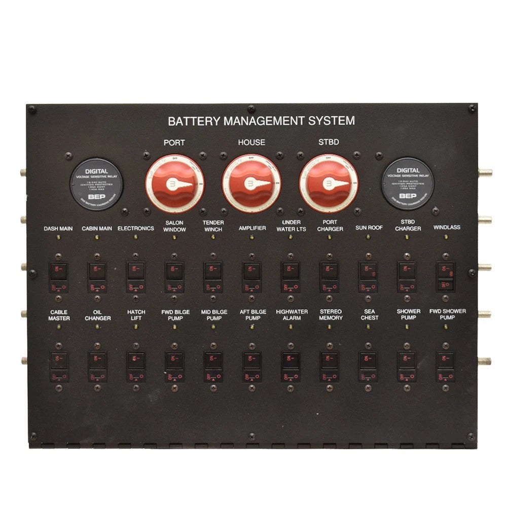 Regal Boat Battery Management System Breaker Panel 531461 - 22 Switch