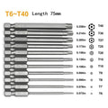 Screwdriver Bit Alloy Steel Hand Tools Household Magnetic Head