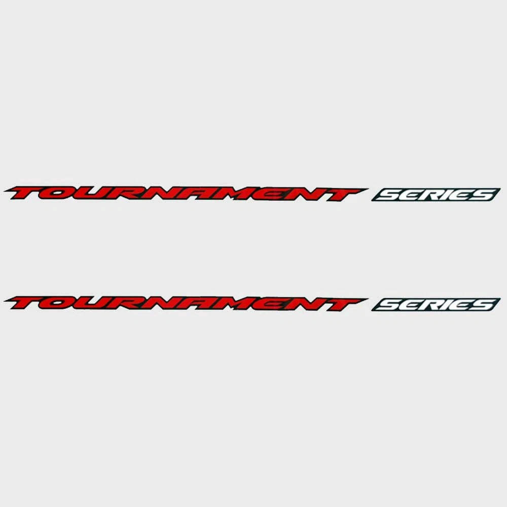 Tracker Tournament Series 23 1/4 Inch Vinyl Boat Decal (pair) 157580