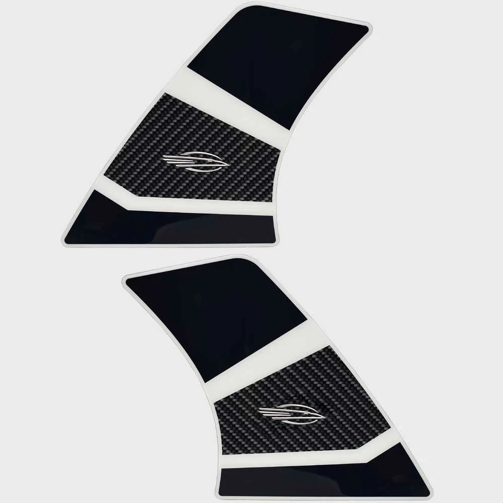 Chaparral Boat Raised Tower Emblems 14.01177 - Xtreme Dark Blue (set of 2)