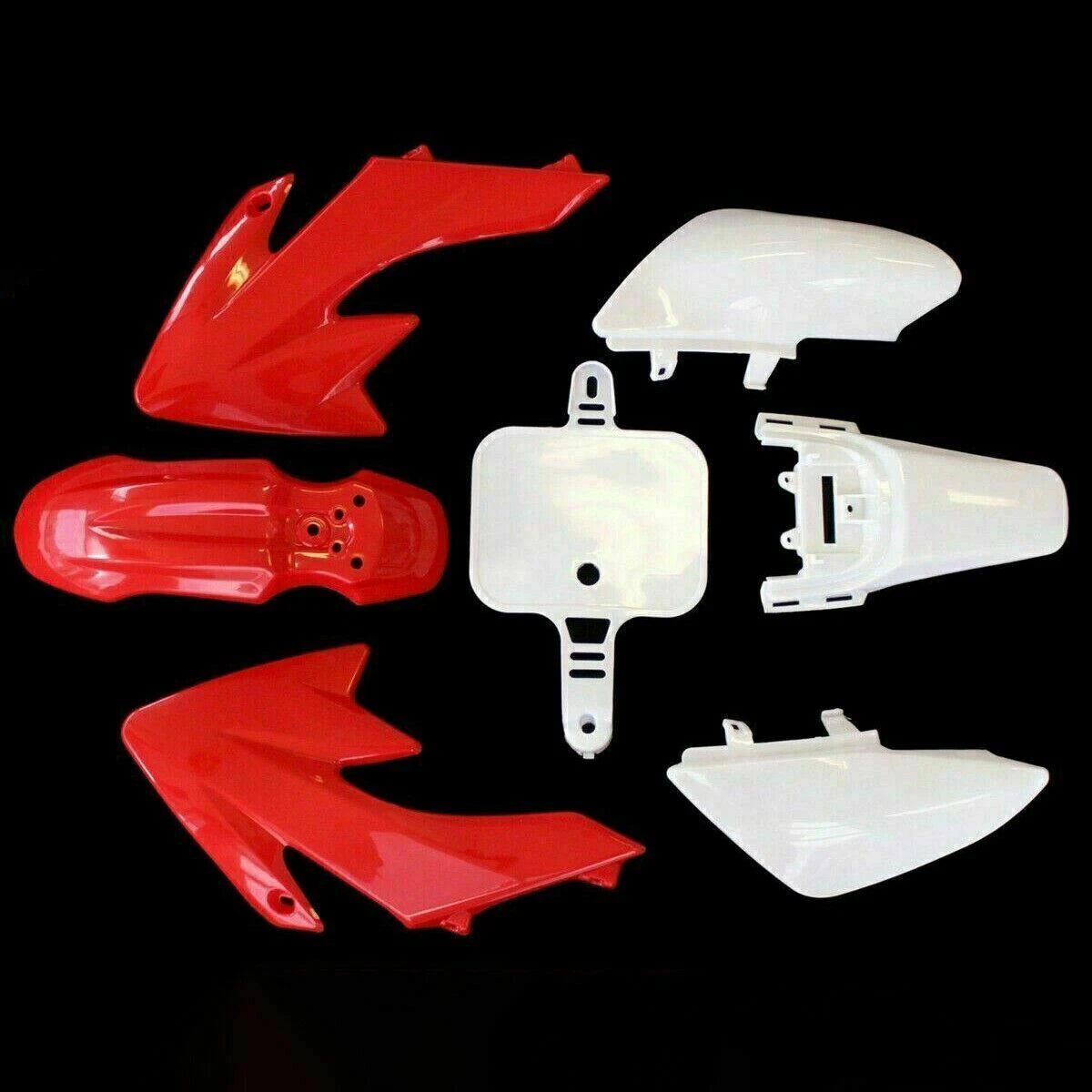 RED CRF 50 PLASTICS KIT for PIT BIKE HONDA/THUMPSTA R/ATOMIK/PITPR O 50-125CC