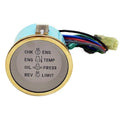 Teleflex Boat OMC Systems Check Gauge 65697GD - Driftwood Gold Premier