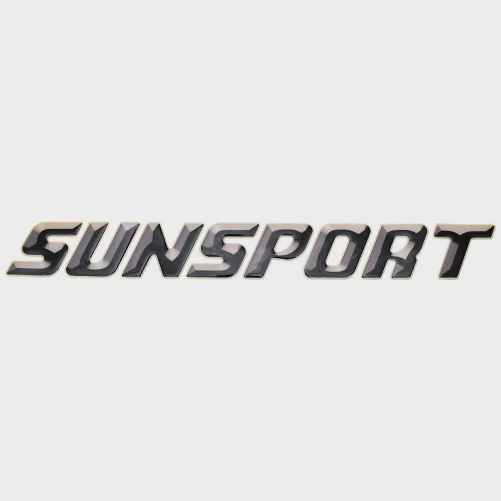 Supra Boat Raised Logo Decal Emblem 109256 - Sunsport Vinyl