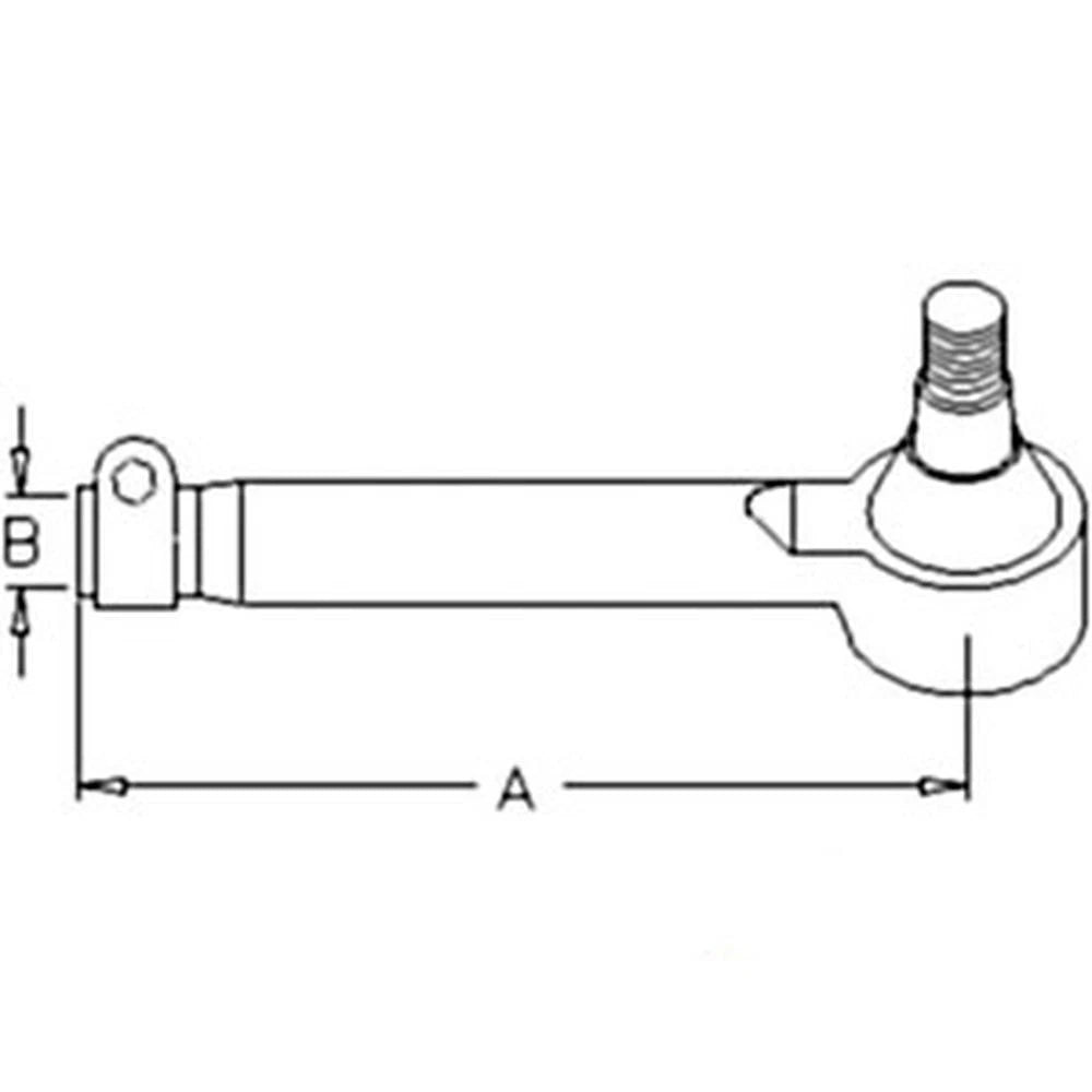 1404-1078 - Tie Rod End Fits John Deere