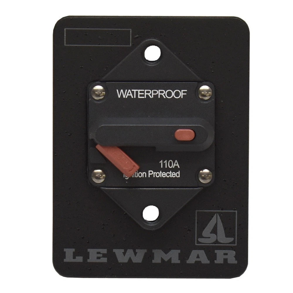 Lewmar Boat Circuit Breaker 68000350 - 110A with Panel