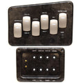 G3 Boat Rocker Switch - Breaker Dash Panels 73423124 - Gray (set of 2)