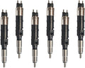6Pcs Common Rail Diesel Fuel Injector 095000-6460 RE529150 for John Deere Engine
