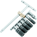 BikeMaster 1/4 in Drive T-Handle Wrench Set with Metric 6-Point Sockets