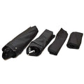 Crest Pontoon Boat Bow Cover AMEF23 - Continental Black (set of 4)