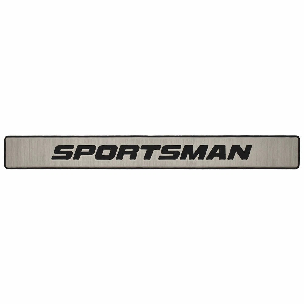 Sportsman Boat Non-Skid Mat 102396 - 252 - 282 Step Pad Logo Gray