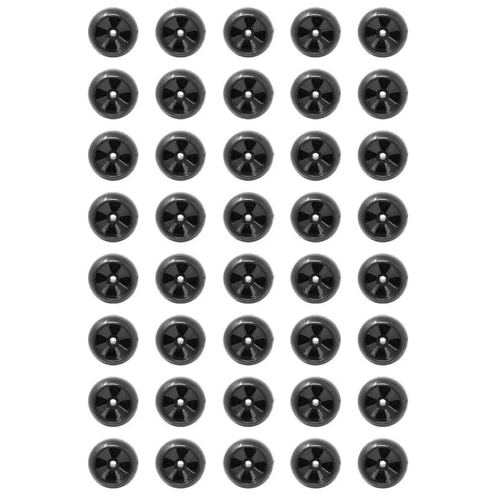 40 Pack: Deck Wheel with O Hardware Fits John Deere Replaces AM116299