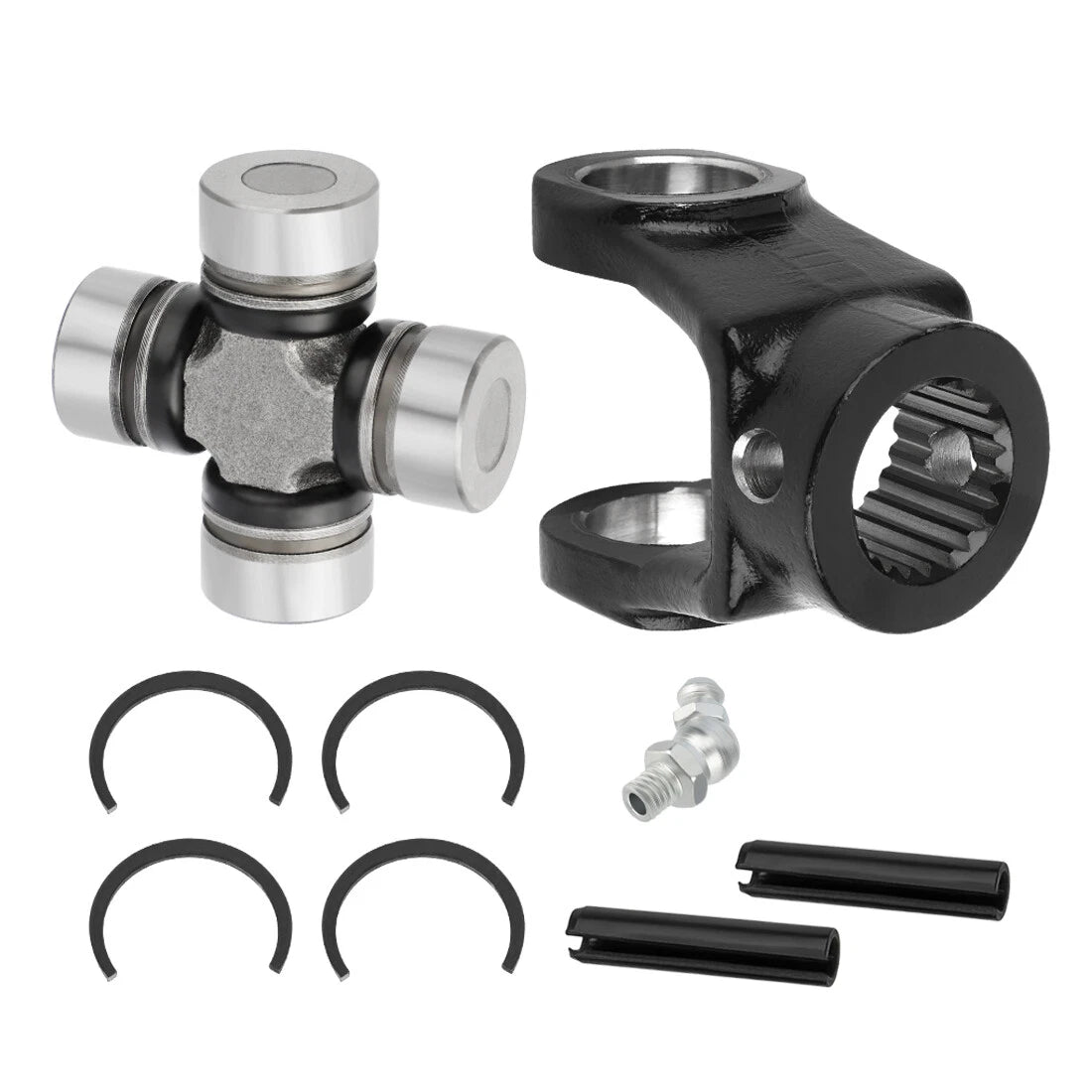 Front Drive Shaft Yoke & U-Joint Kit for Polaris RZR 800 EFI 2010 2011 2012-2014