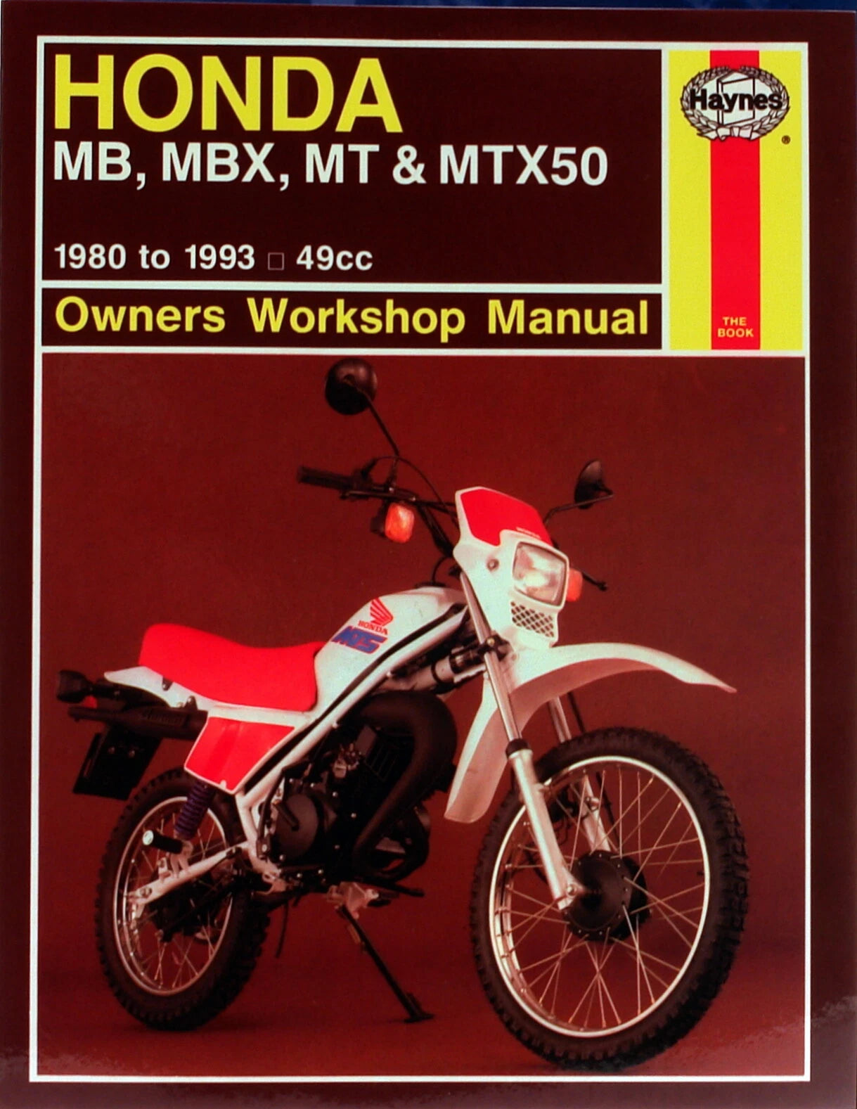 Haynes Workshop Manual for 1982 Honda MT 50 SA