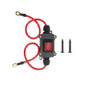 IP67 PA66 DC 12-24V Inline Cord Switch On/Off Switch for Cars Motorcycles