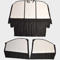 Lowe Boat Curtain Kit 2317017 - 1625 FM 2019 Dufort Black 3 Piece
