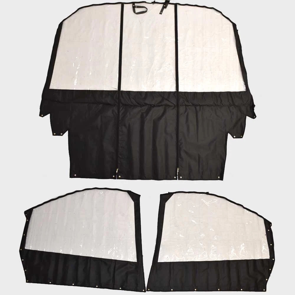 Lowe Boat Curtain Kit 2317017 - 1625 FM 2019 Dufort Black 3 Piece