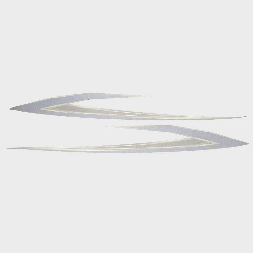 Godfrey Pontoon Boat Graphic Hull Decal 462872 - Viper Blue (set of 2)