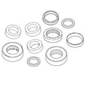 15012903 Steering Cylinder Seal Kit Fits Volvo Wheel Loader Models
