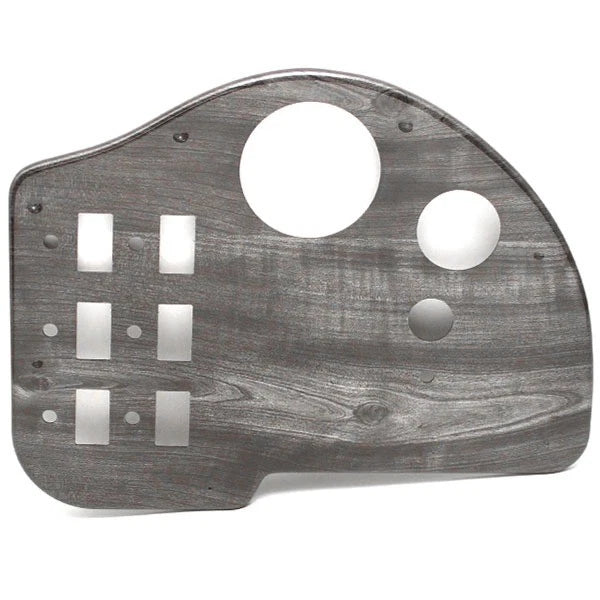 Godfrey Pontoon Boat Blank Console Panel - Mini Toon Gray Woodgrain