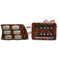 G3 Boat Switch Panel Set F03373422754 - Woodgrain Plastic (set of 2)