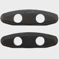 MasterCraft Boat Bow Rail Brackets 520068A - Black (set of 2)